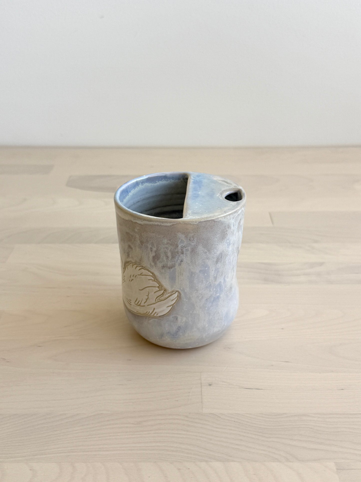 Love Story Travel Cup (White Swans)
