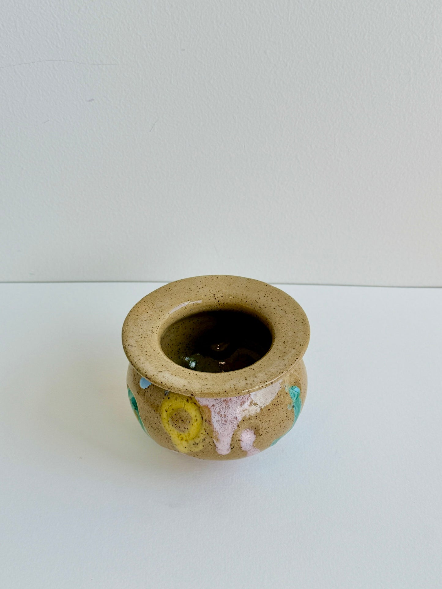 Watercolor Vase Mini Speckled