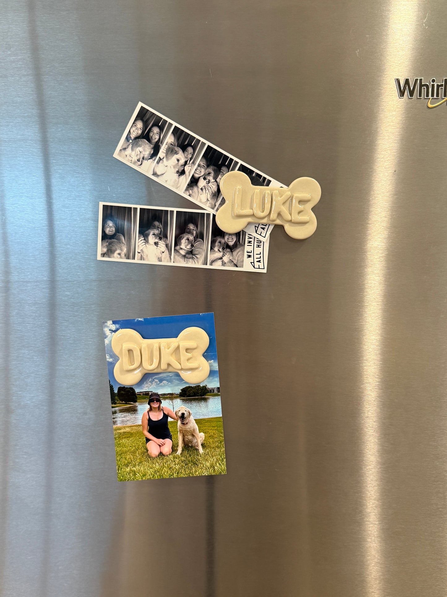 Dog Bone Magnet - Custom