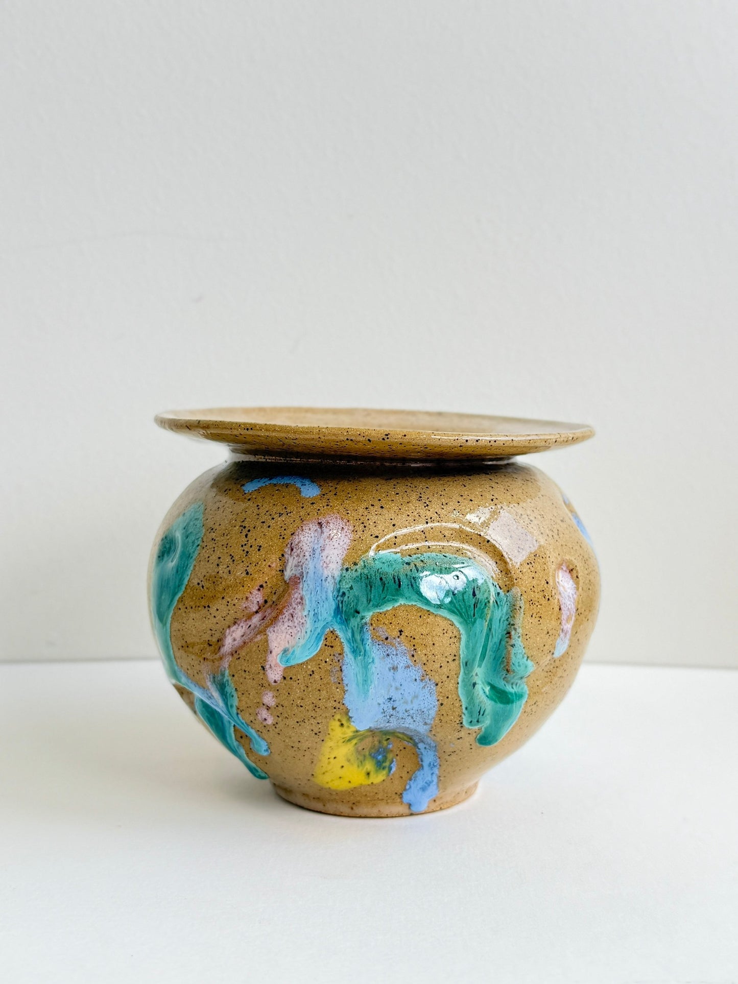 Watercolor Vase IV