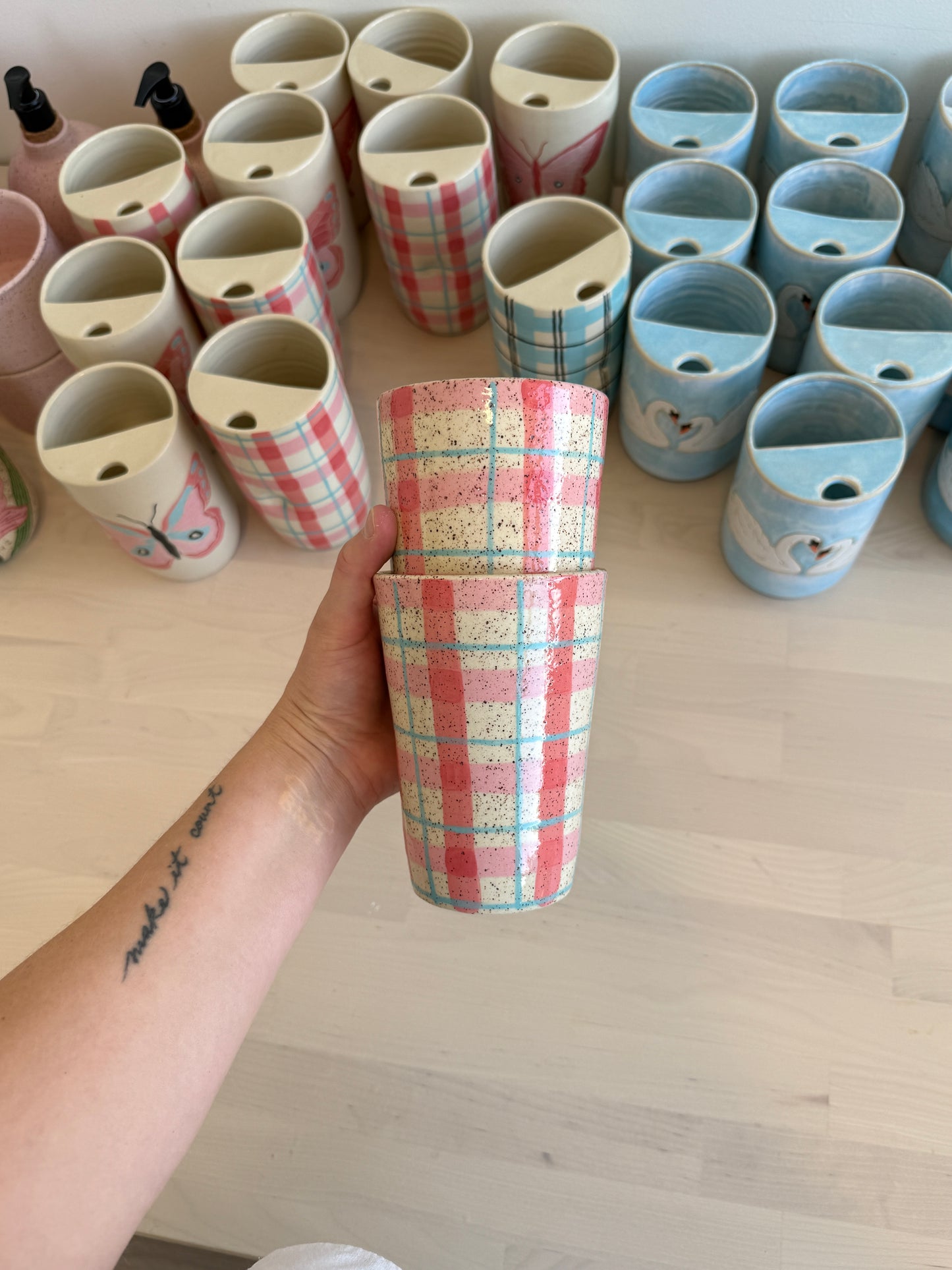 Pretty in Pink Cup - Set of 2