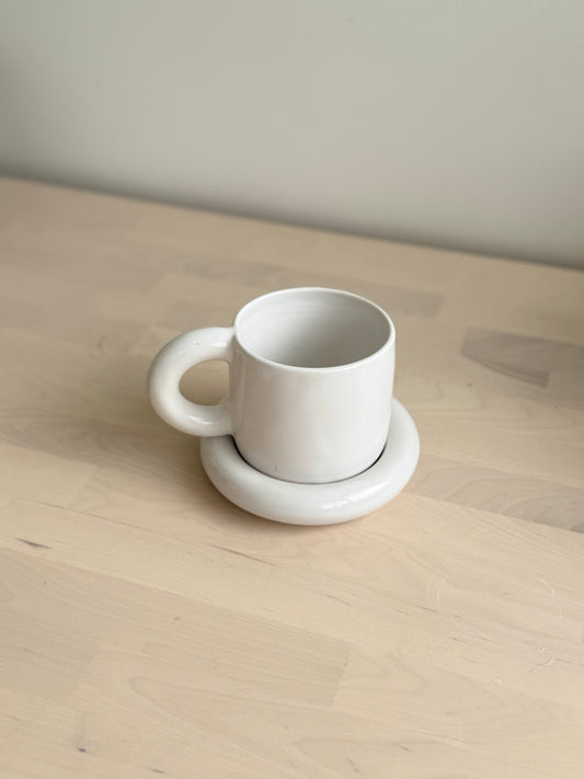 Bubble Mug and Saucer Set