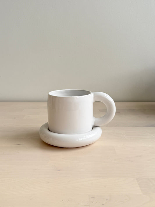 Bubble Mug and Saucer Set