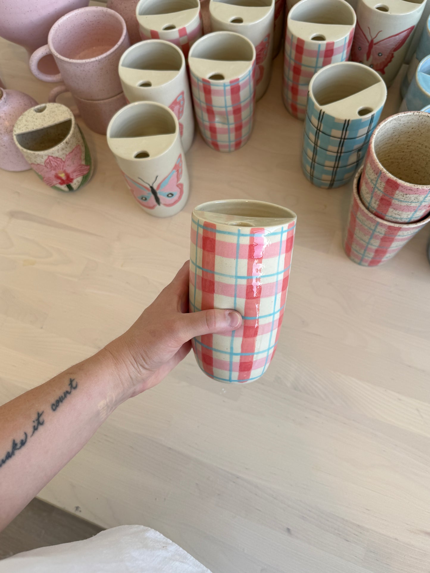 Pretty in Pink Travel Cup