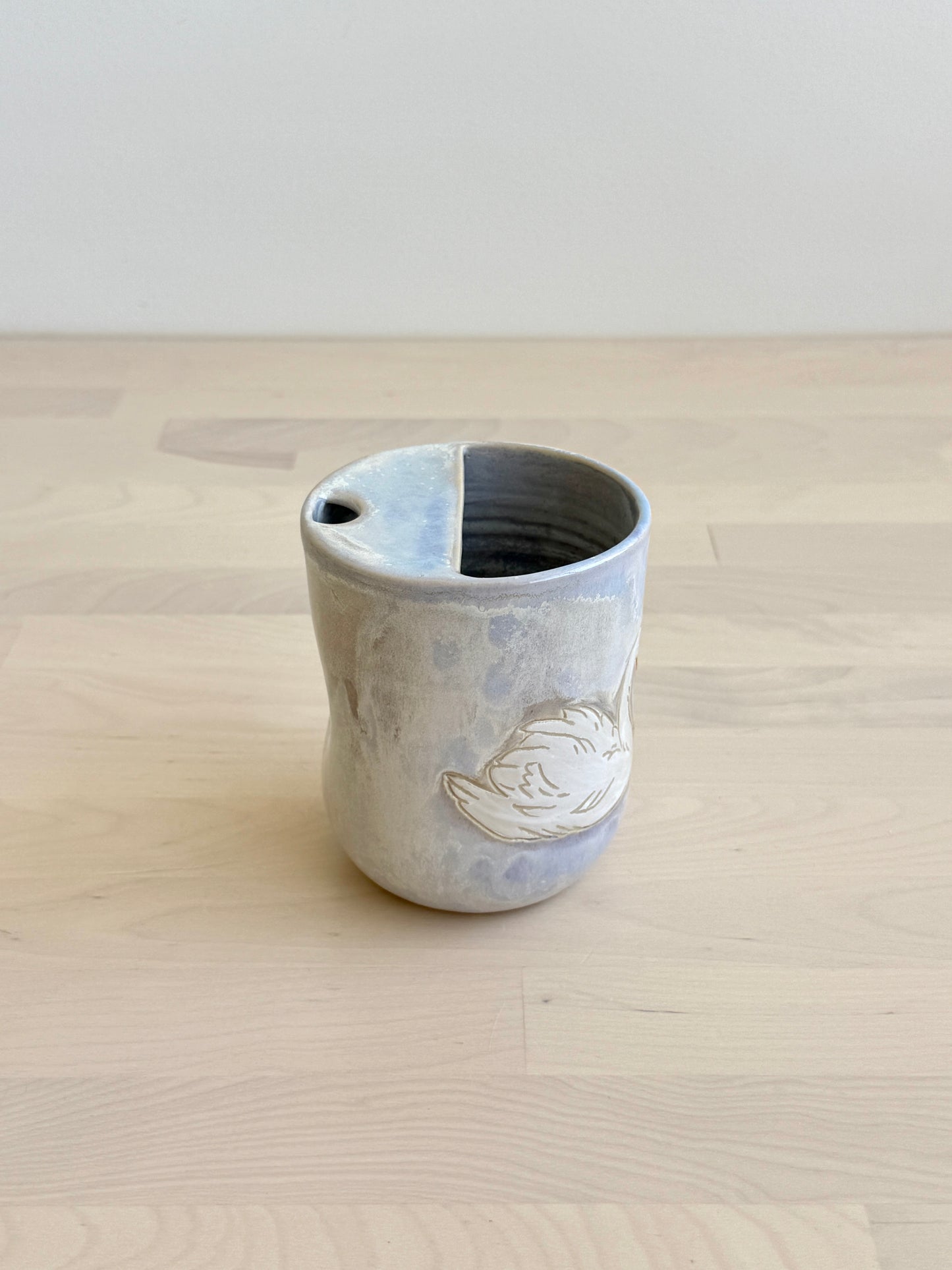 Love Story Travel Cup (White Swans)
