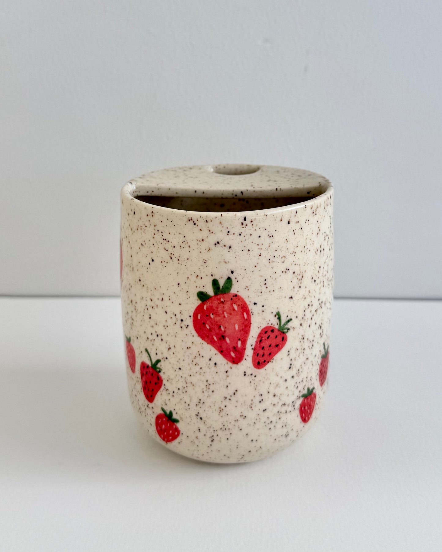 PRE ORDER - Strawberry Travel Cup