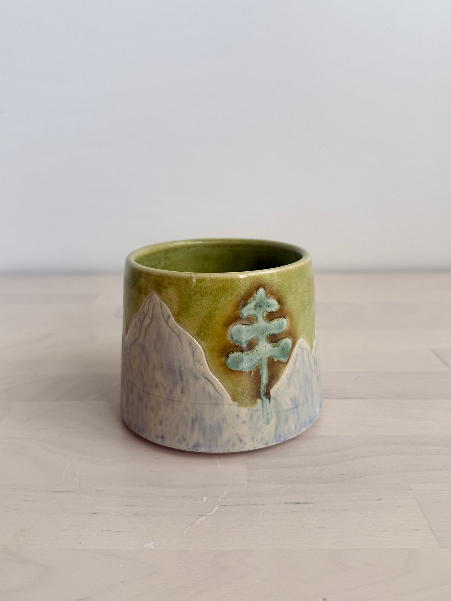 Mountain Mug Green