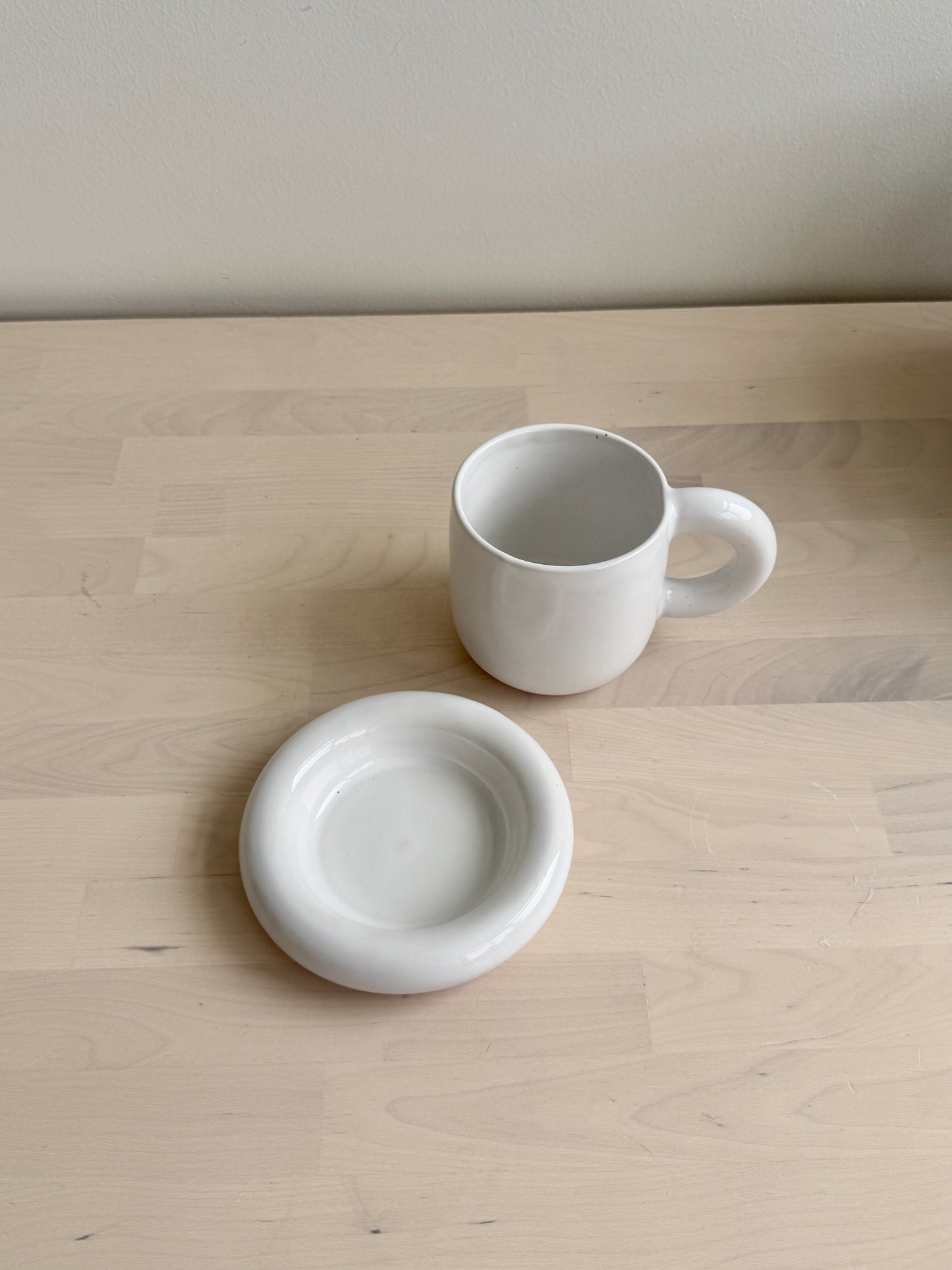 Bubble Mug and Saucer Set