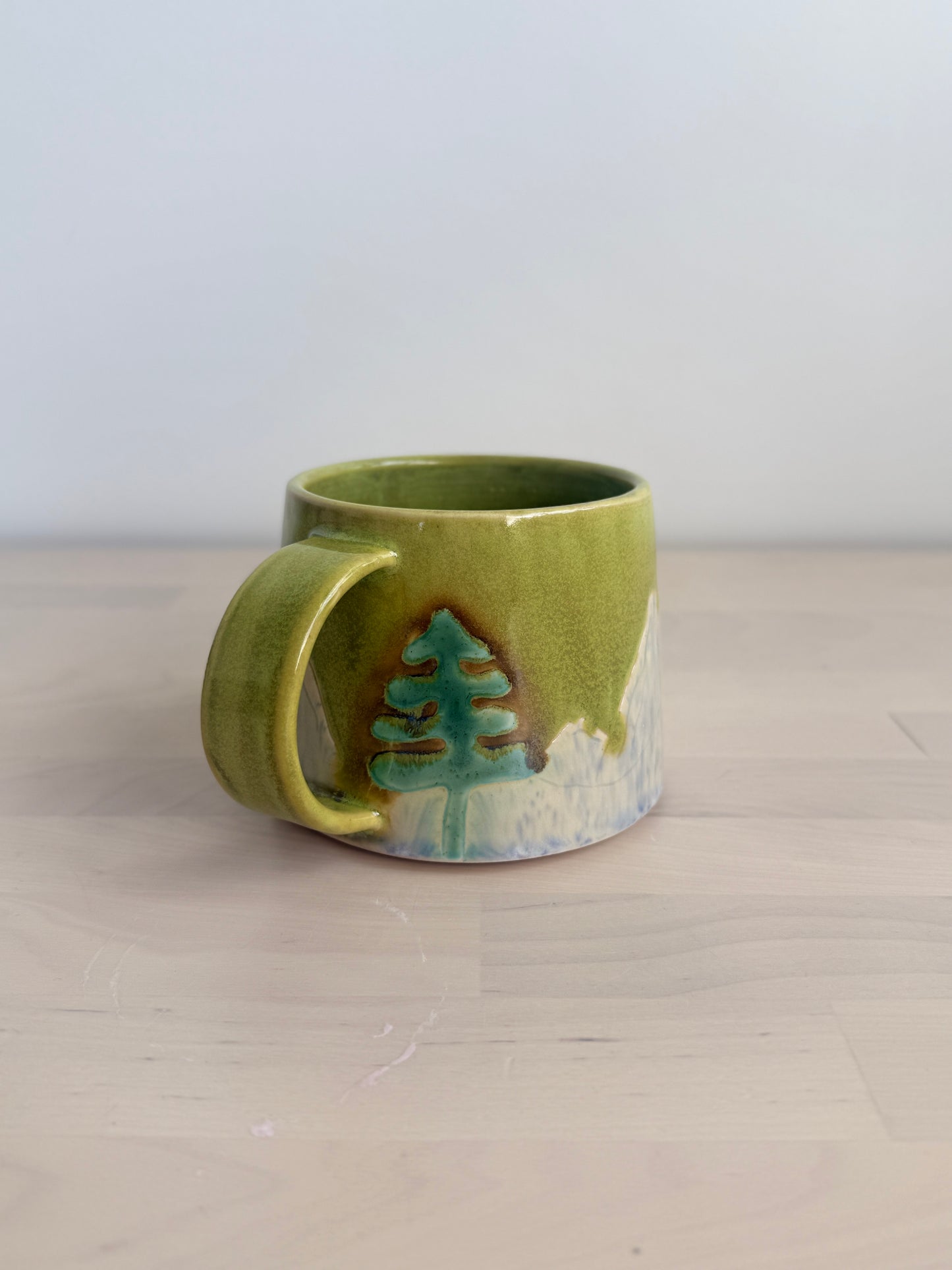 Mountain Mug Green