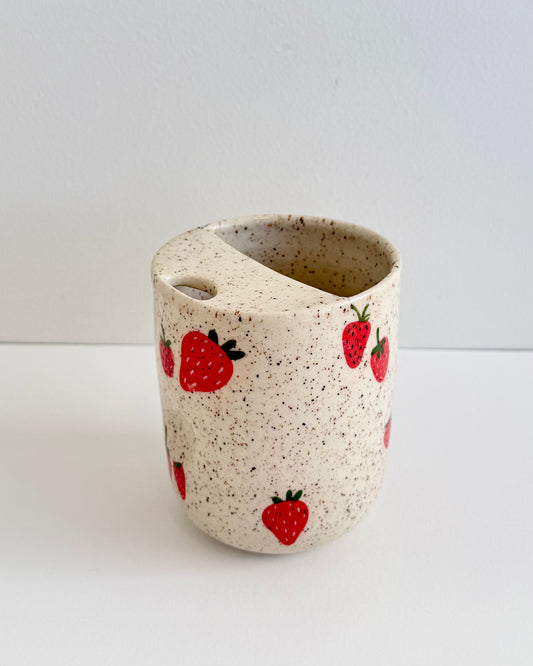 PRE ORDER - Strawberry Travel Cup