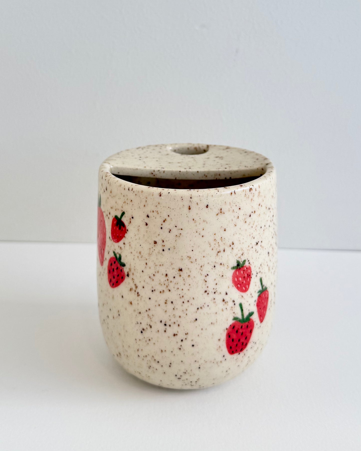 PRE ORDER - Strawberry Travel Cup