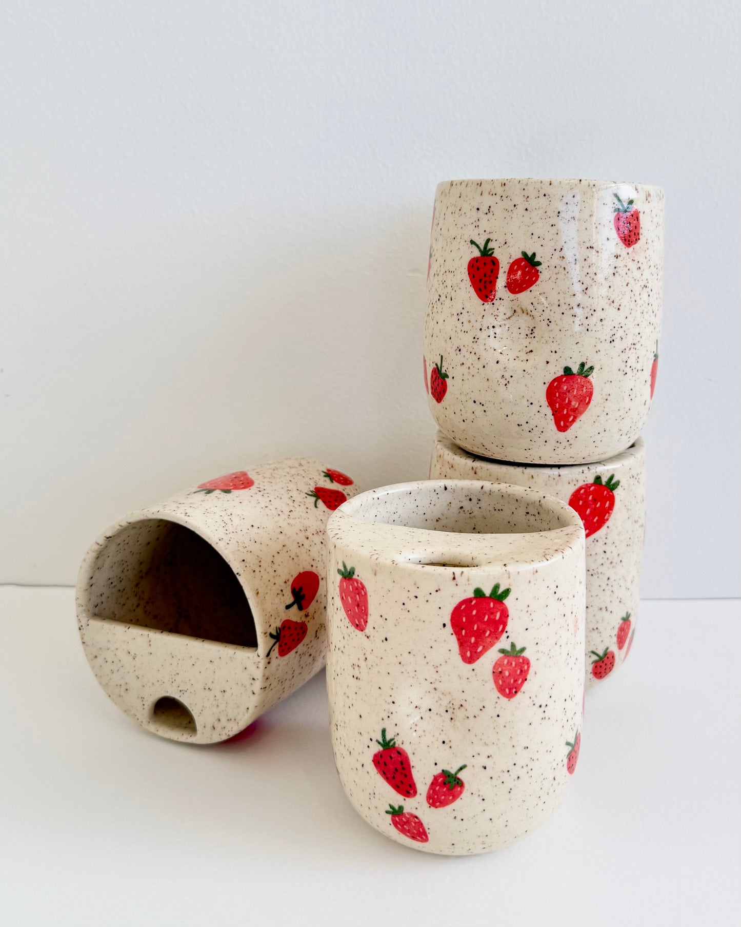 PRE ORDER - Strawberry Travel Cup