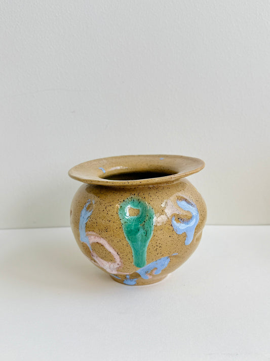 Watercolor Vase IV